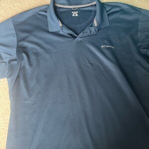 Columbia Men's Blue Polo Shirt